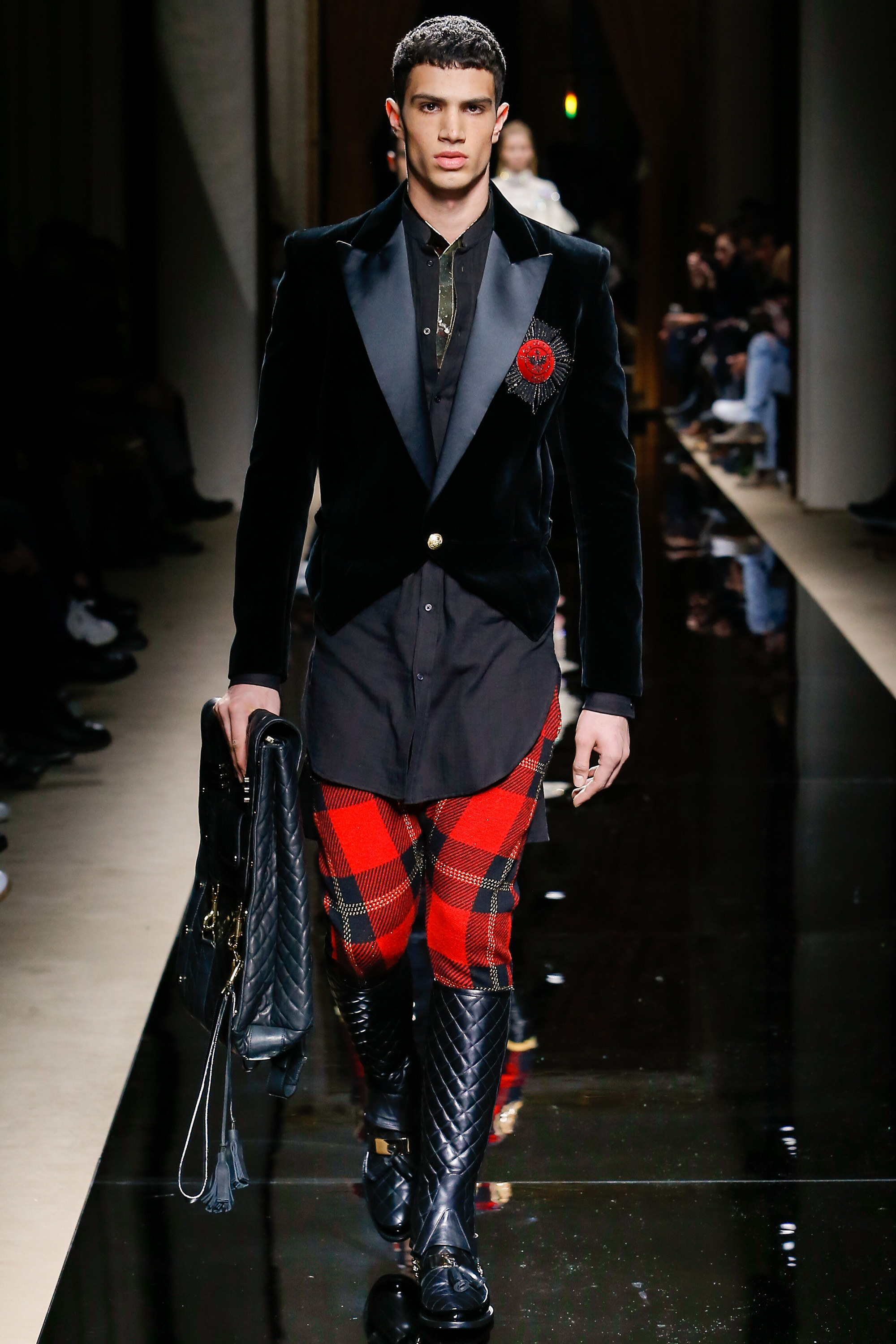 Balmain Menswear Fall 2016