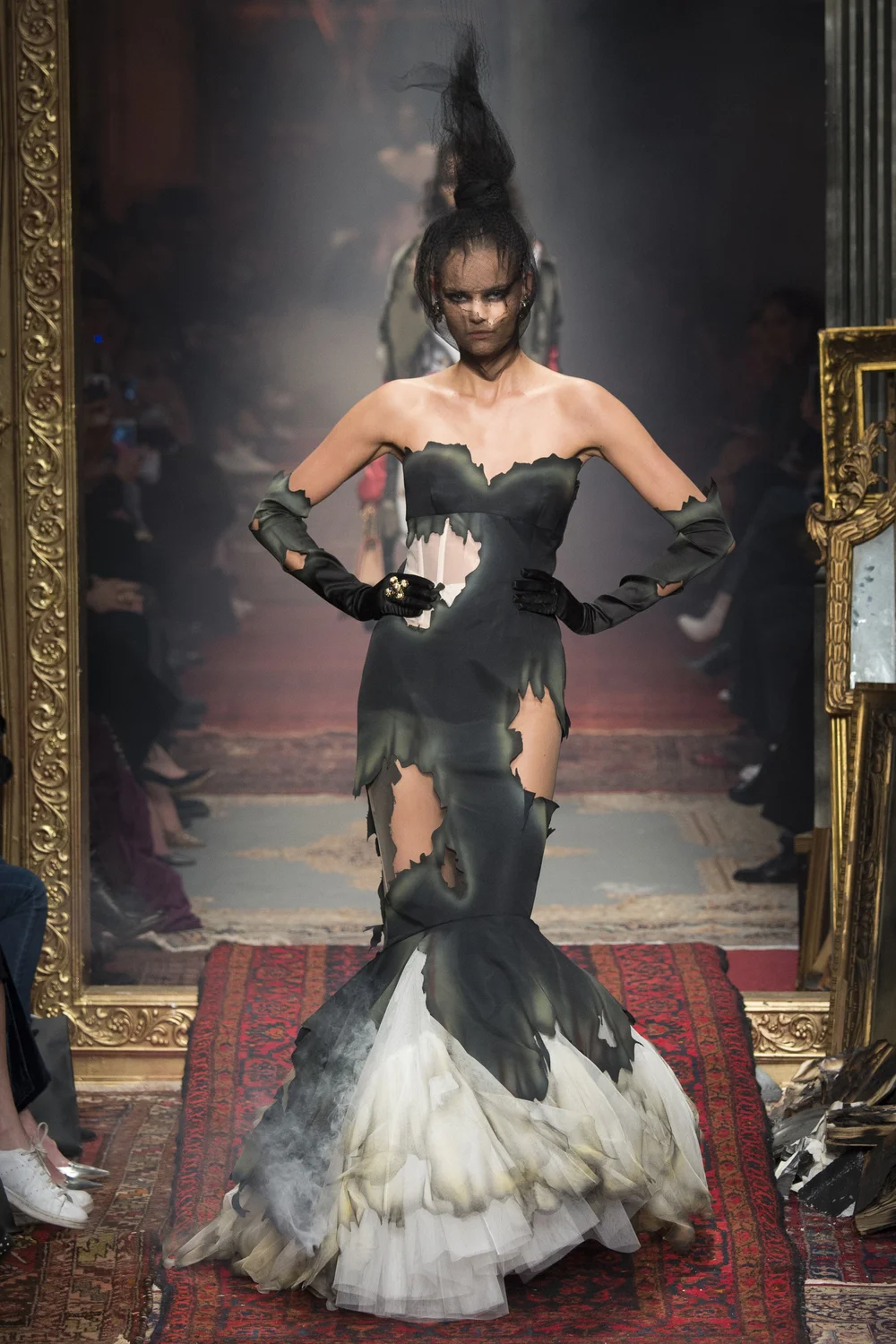 moschino fashion kills dress Fashion Kills at Moschino Fall 2016 — Fashion