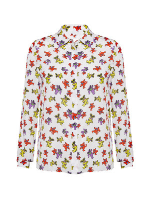  The Grateful Deadx alice + olivia collection debuted both on the runway at Bendet’s See-Now Buy-Now and online at  aliceandolivia.com . The capsule features a collection of 9 ready-to-wear and accessories items all created in the designer’s take on 