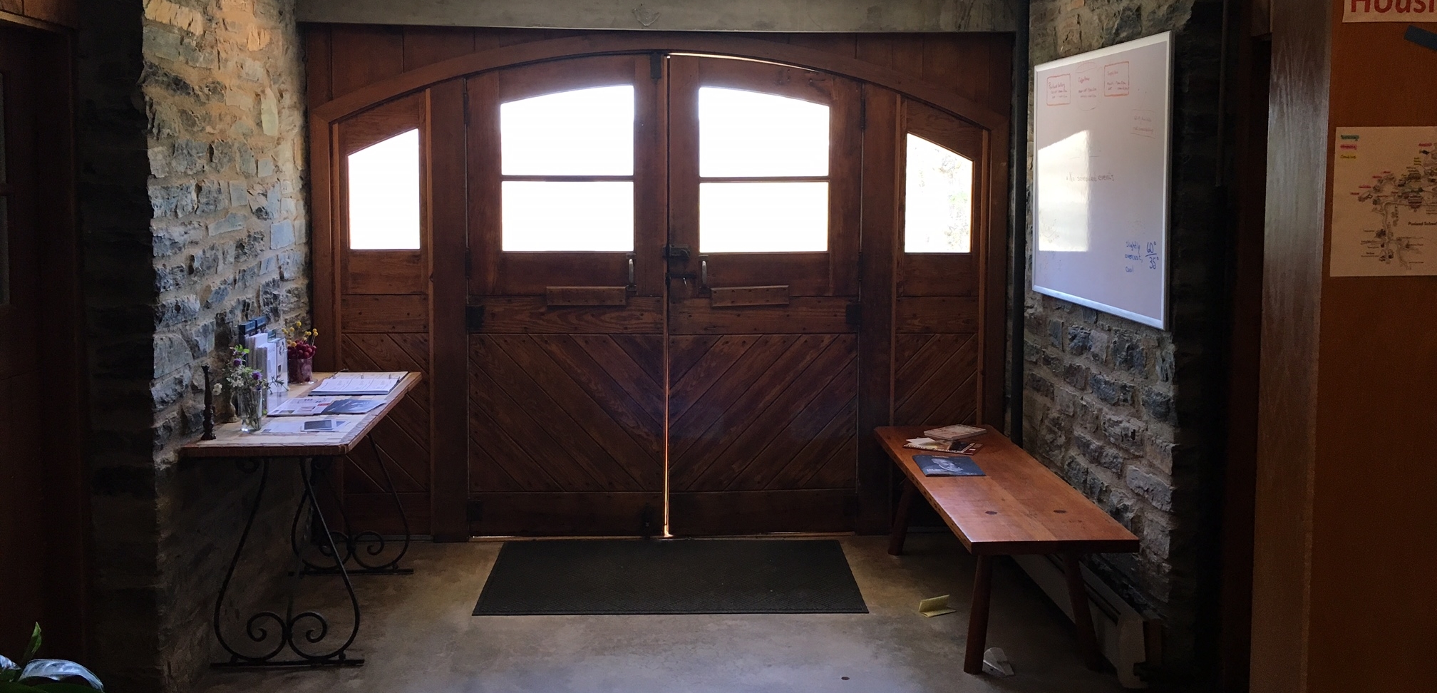 Inside the Loom House