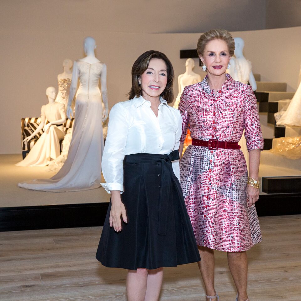  SCAD President Paula Wallace &amp; Carolina Herrera 