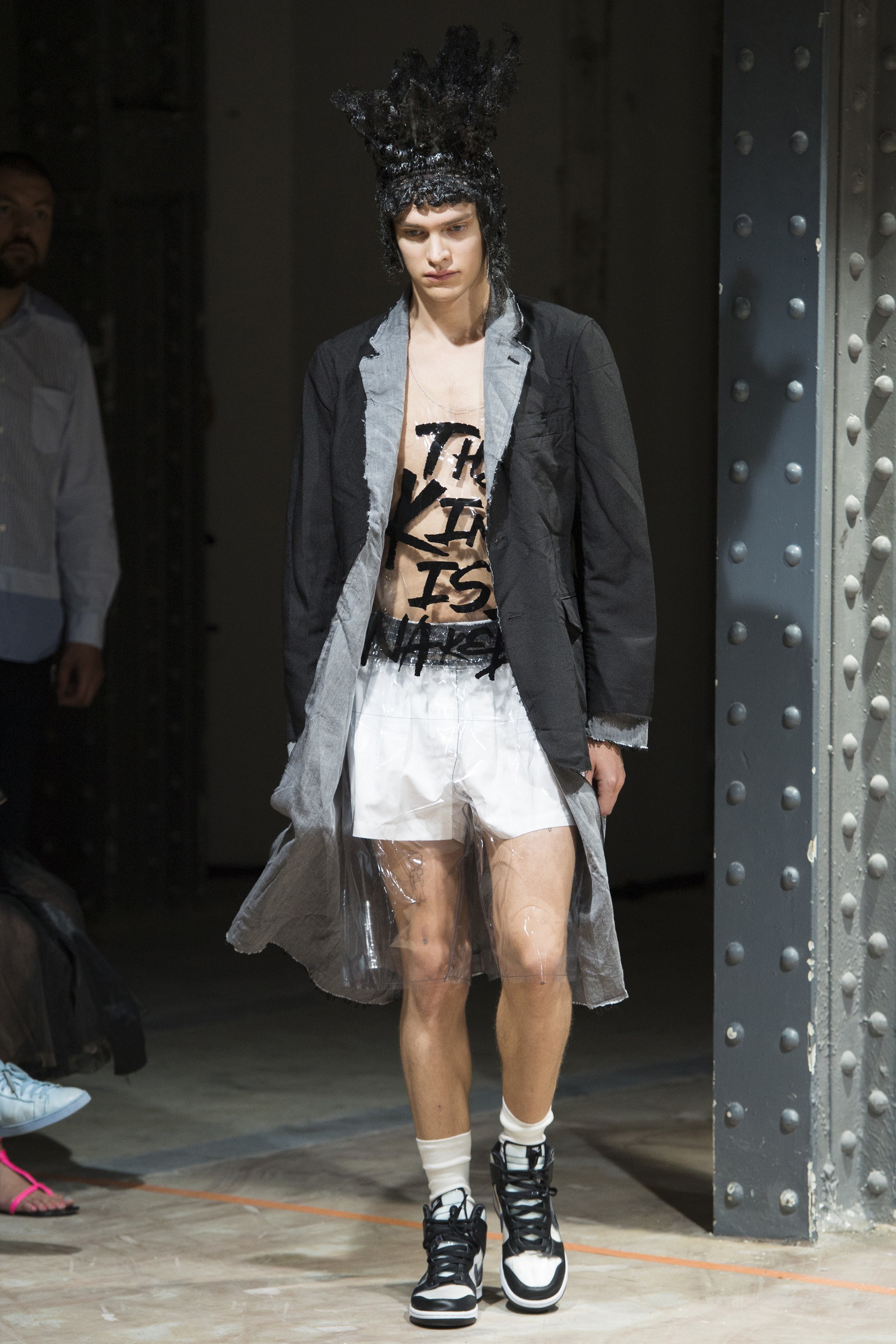 トップス comme des garcons THE KING IS NAKED COMME Des GARÇONS HOMME Plus Transparent Tank Top | Hypebeast