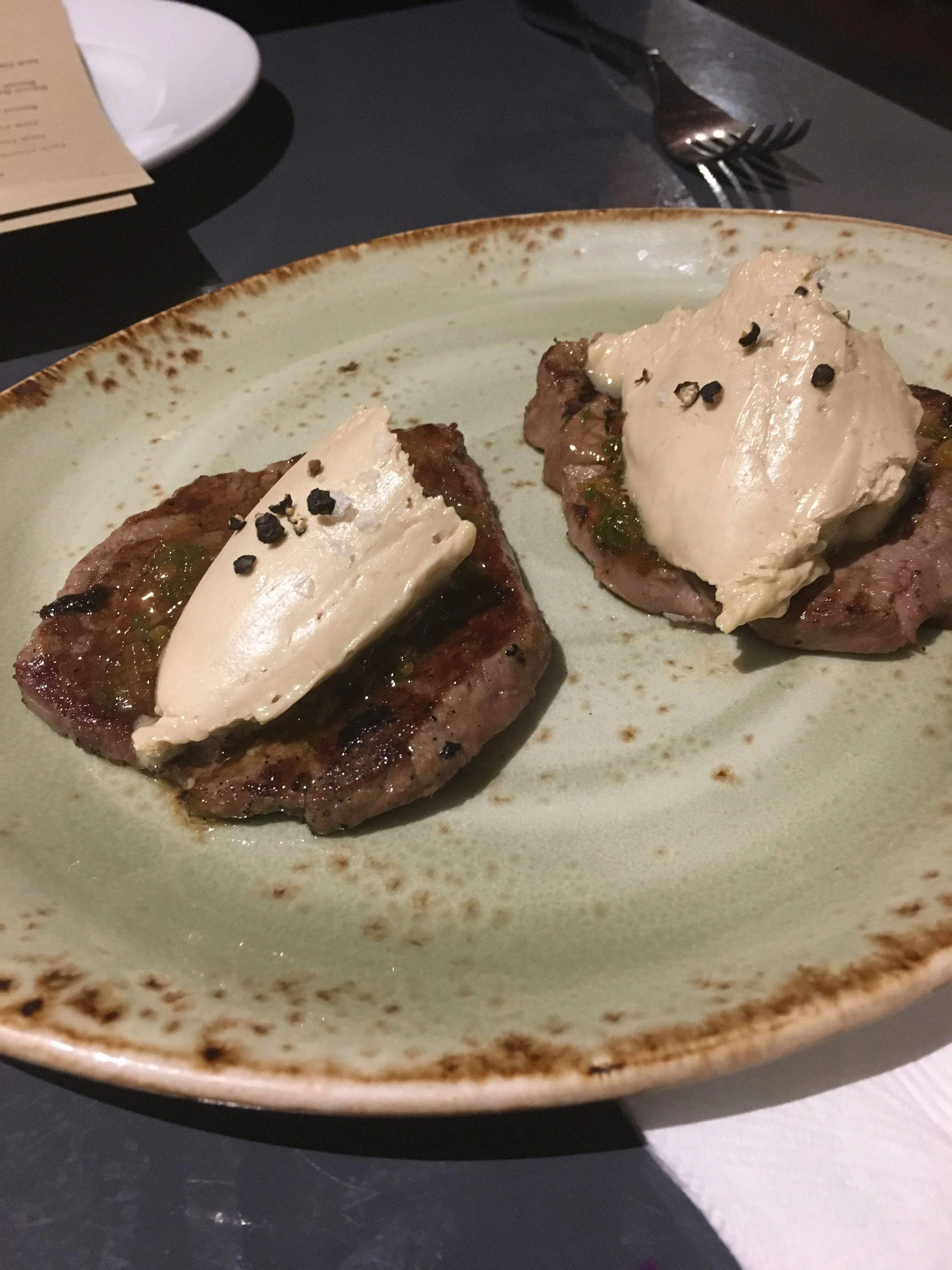  Jack Daniels Single Barrel wet aged prime filet. 