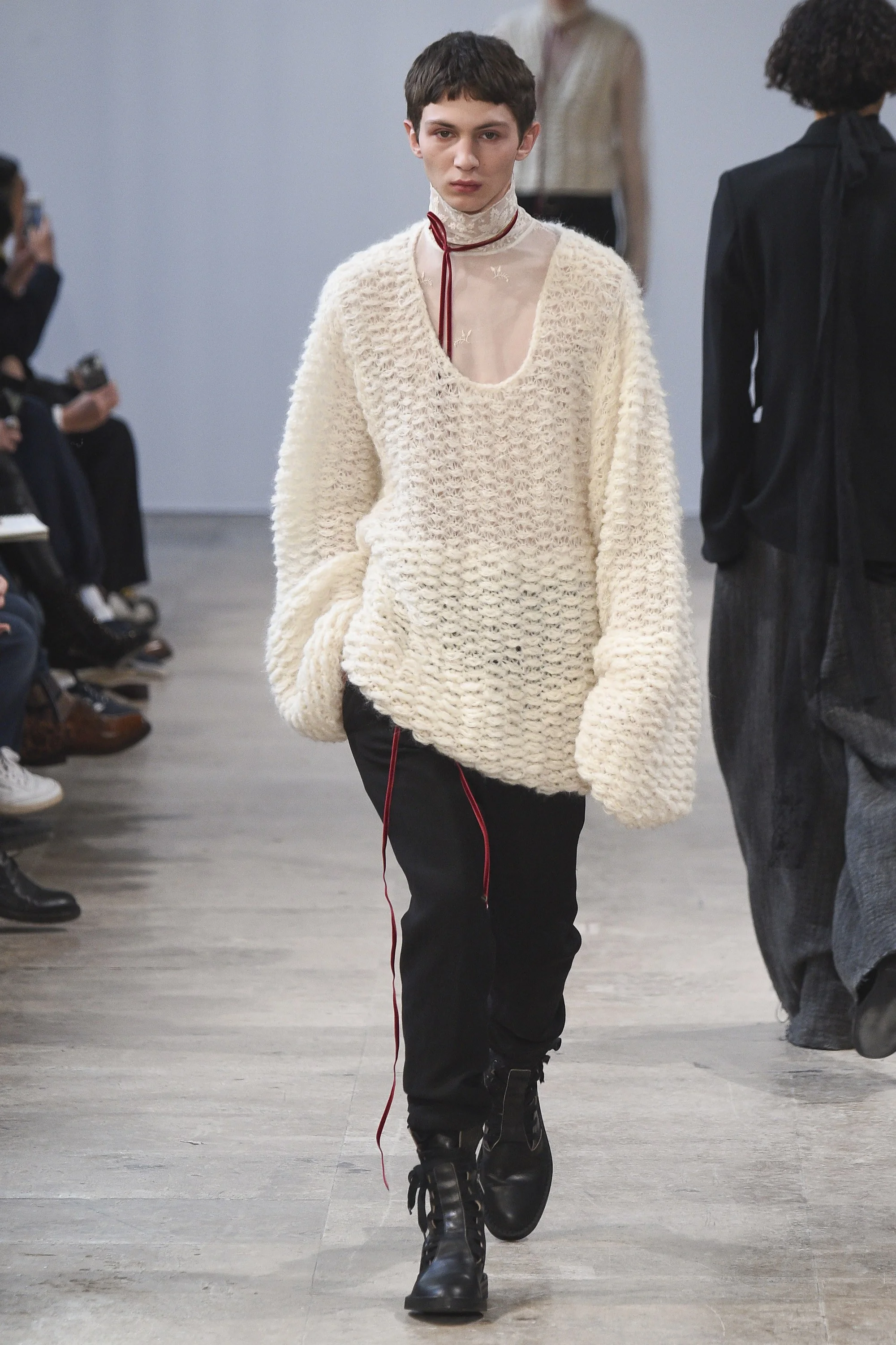 Ann Demeulemeester Fall 2017 Menswear