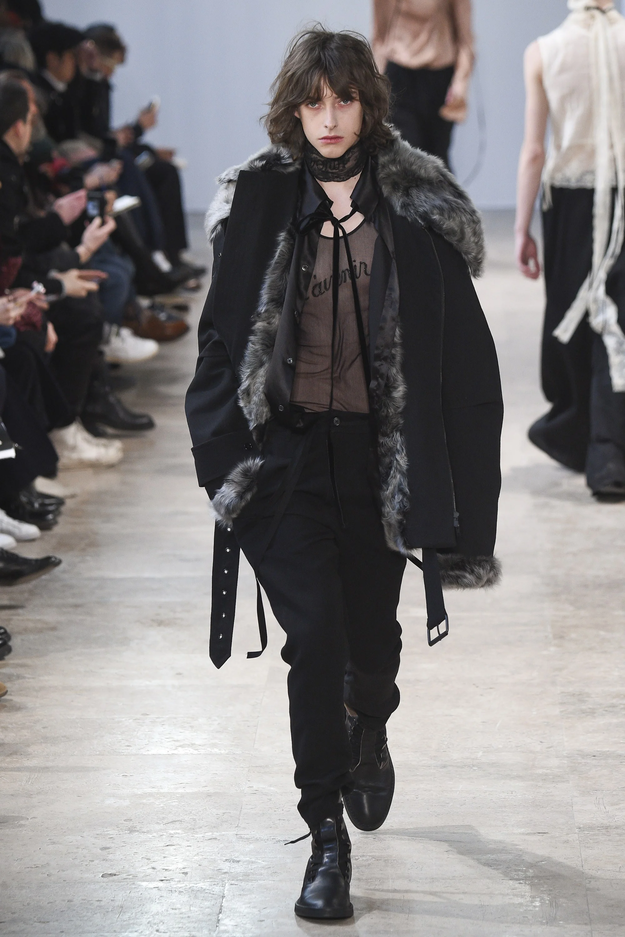 Ann Demeulemeester Fall 2017 Menswear