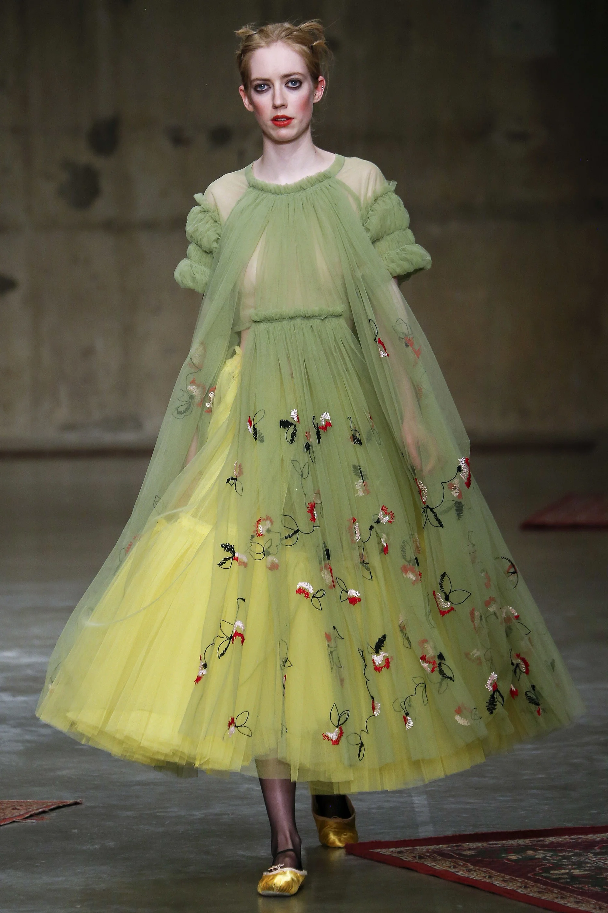 Molly Goddard Fall 2017 Ready-To-Wear NYFW