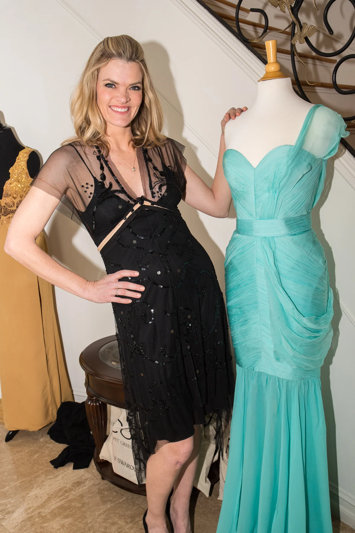2012 Red Carpet Green Dress Celebrity Ambassador Missi Pyle reminisces her Oscar win next to her memorable sustainable gown.