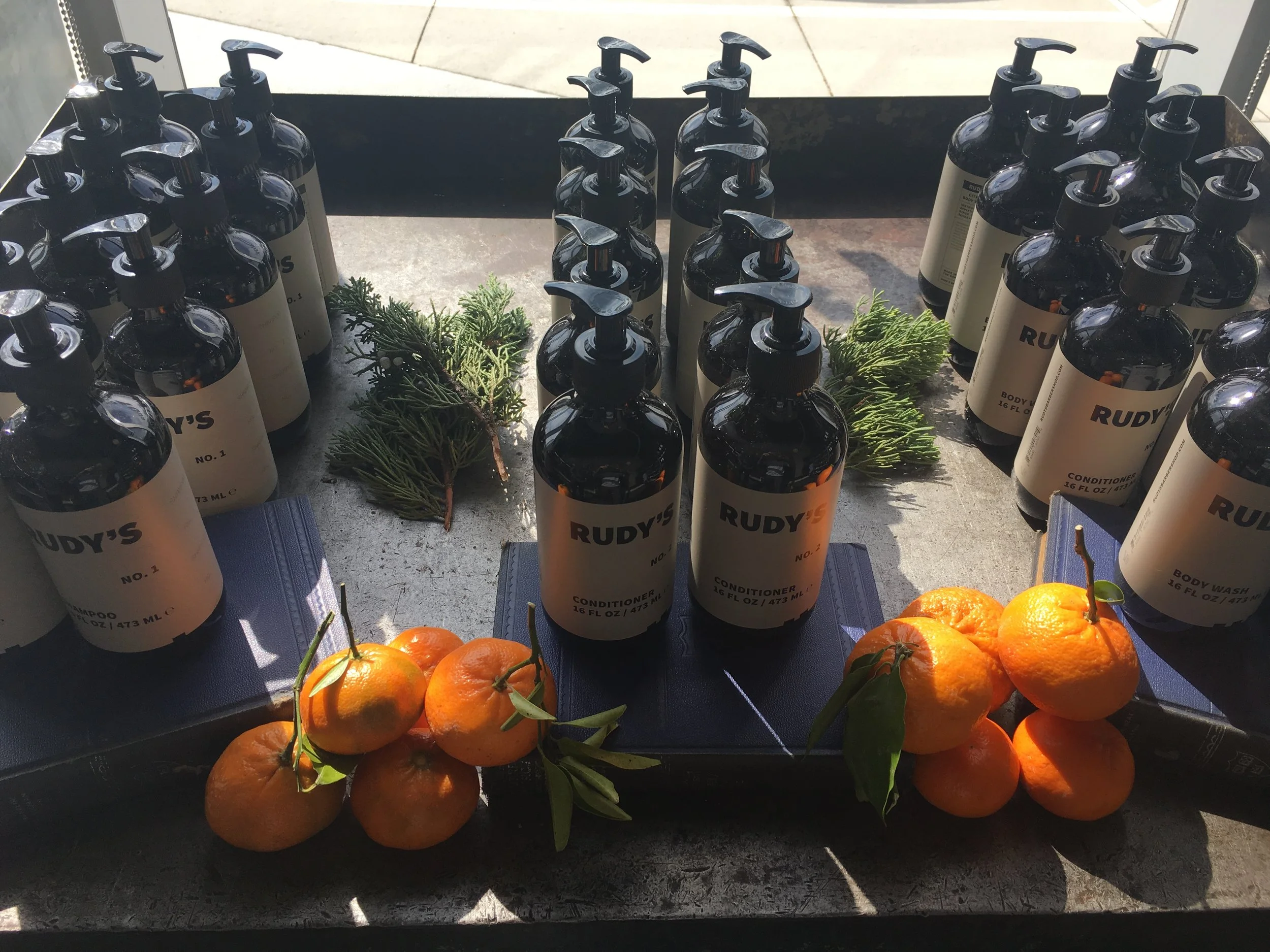  Rudy's shampoo &amp; conditioner. 