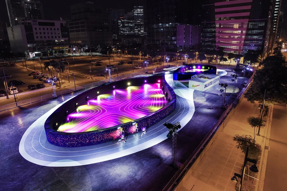 Nike Opens a LED LunarEpic Running Track 
