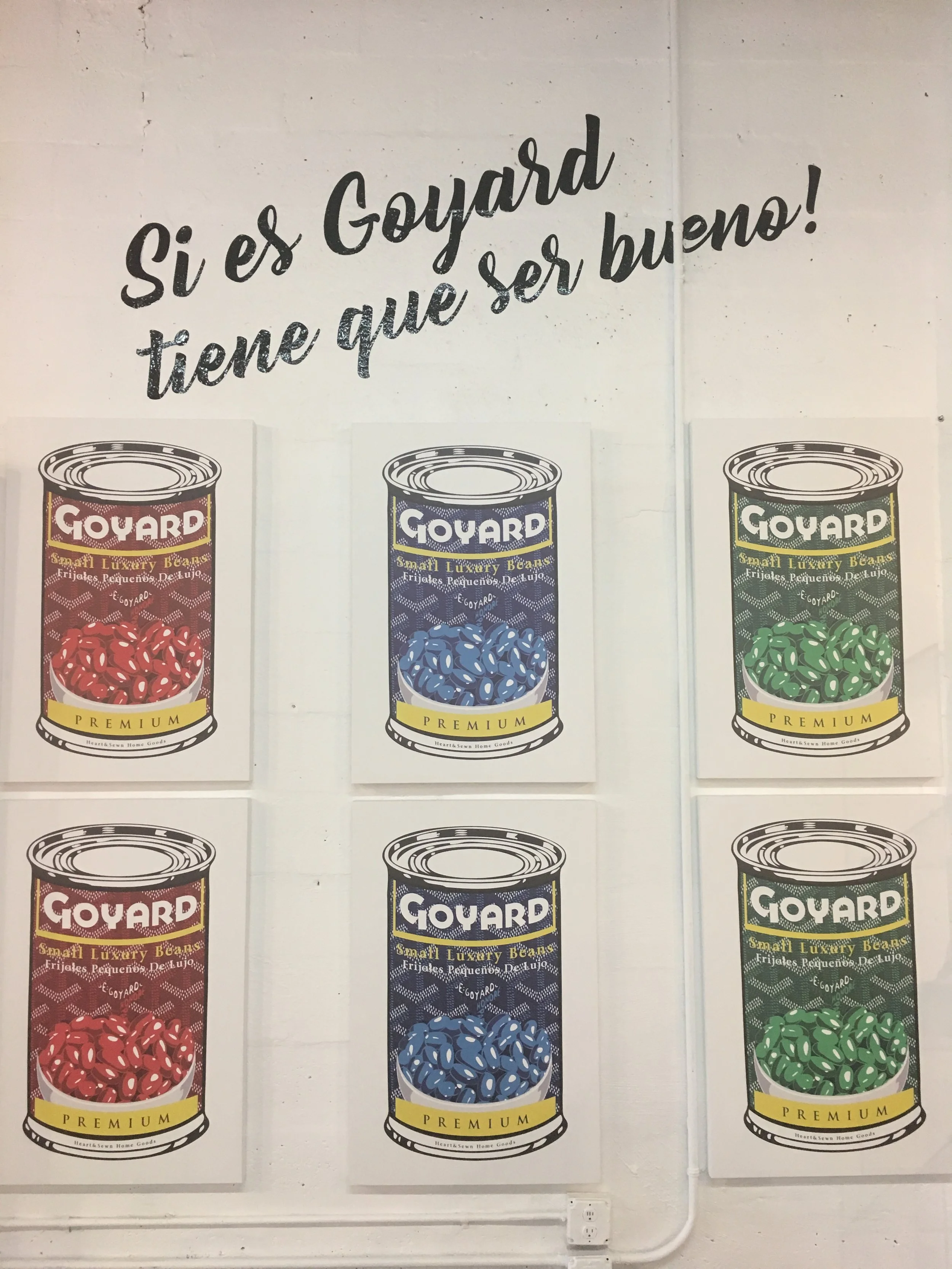 "Goyard" at Babalu's Wynwood Walls