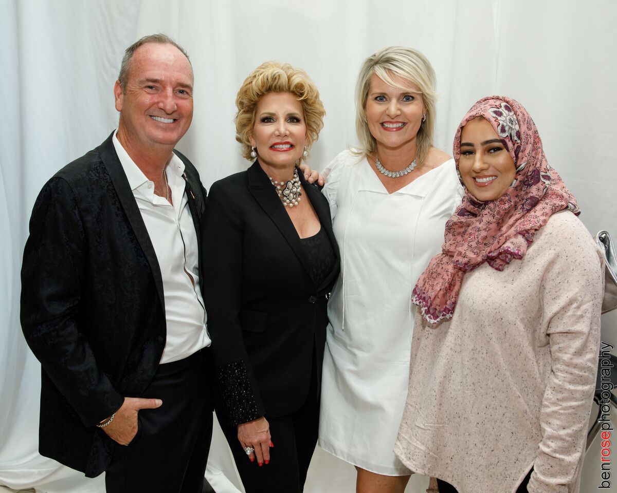 Tom Abrams, Buttercup David, Lori Geary & Rawan Asad