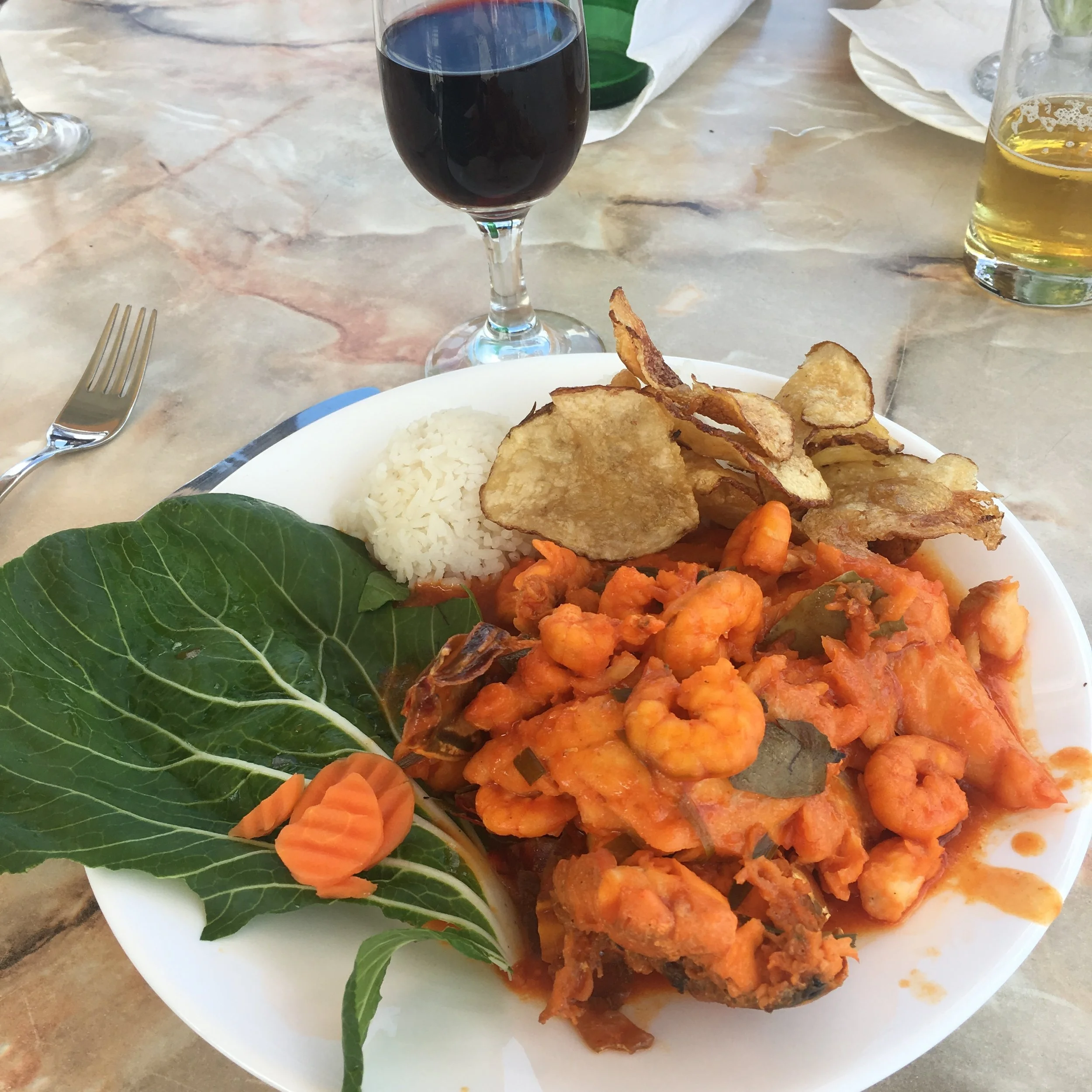  Seafood is in abundance... 