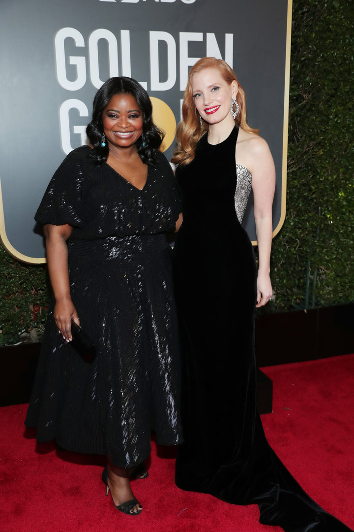 Octavia Spencer & Jessica Chastain