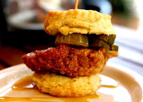 One choice of many at Maple Street Biscuit Co., open now in Woodstock and coming soon to Alpharetta. Photo: David Danzig