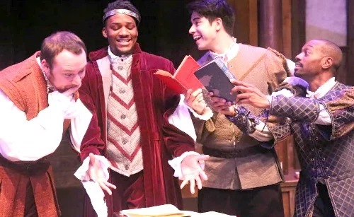 Corey Phelps (from left), Seun Soyemi, Chris Hecke, J.L. Reed.