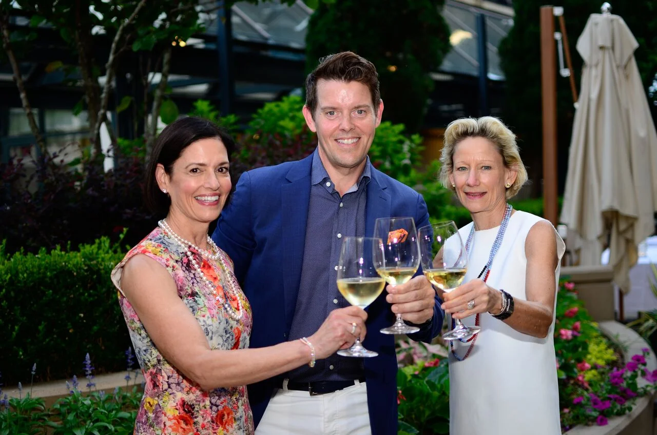 Jeffrey Fashion Cares Co-Chairs: Lila Hertz, Jeffrey McQuithy & Louise Sams