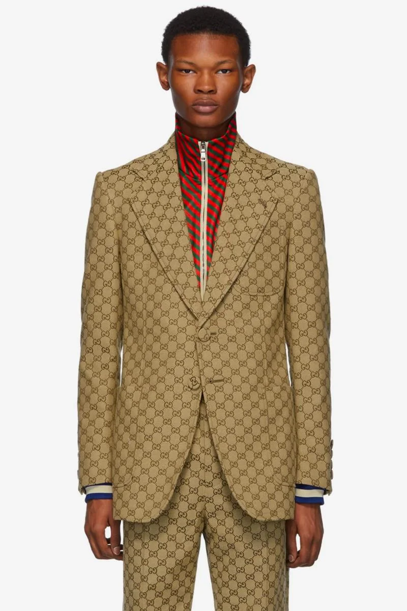 Gucci logo blazer 2025