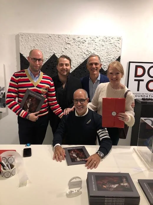 Beyond The Catwalk book signing...