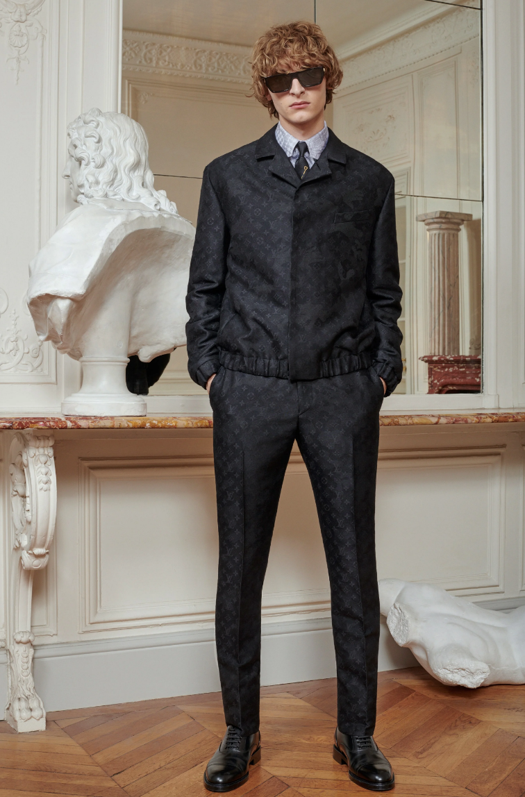 Louis Vuitton Mid Layer  Louis vuitton, Blazer suit, Black fashion