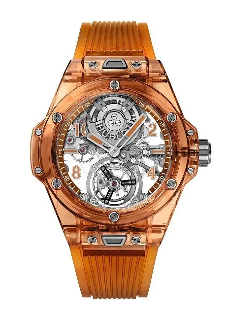 Hublot Launches New Big Bang Tourbillon Automatic Orange Sapphire
