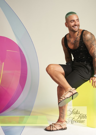 Saks Fifth Avenue Here for the Future Spring Campaign Maluma fashionado