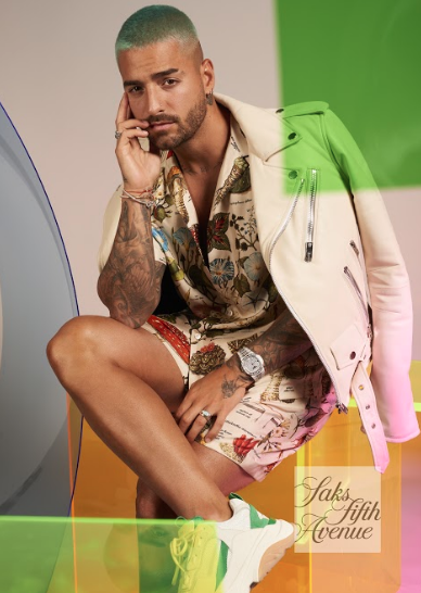 Saks Fifth Avenue Here for the Future Spring Campaign Maluma fashionado