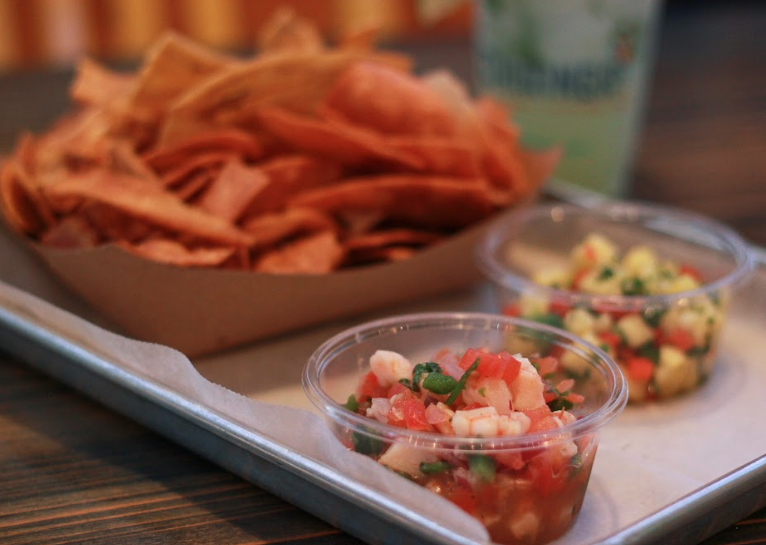 Check out Chiringa’s Beachy Drinks and Seafood
