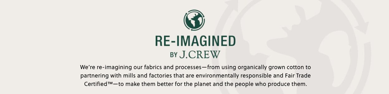 J.Crew Launches the "Re-Imagined By J.Crew" Initiative