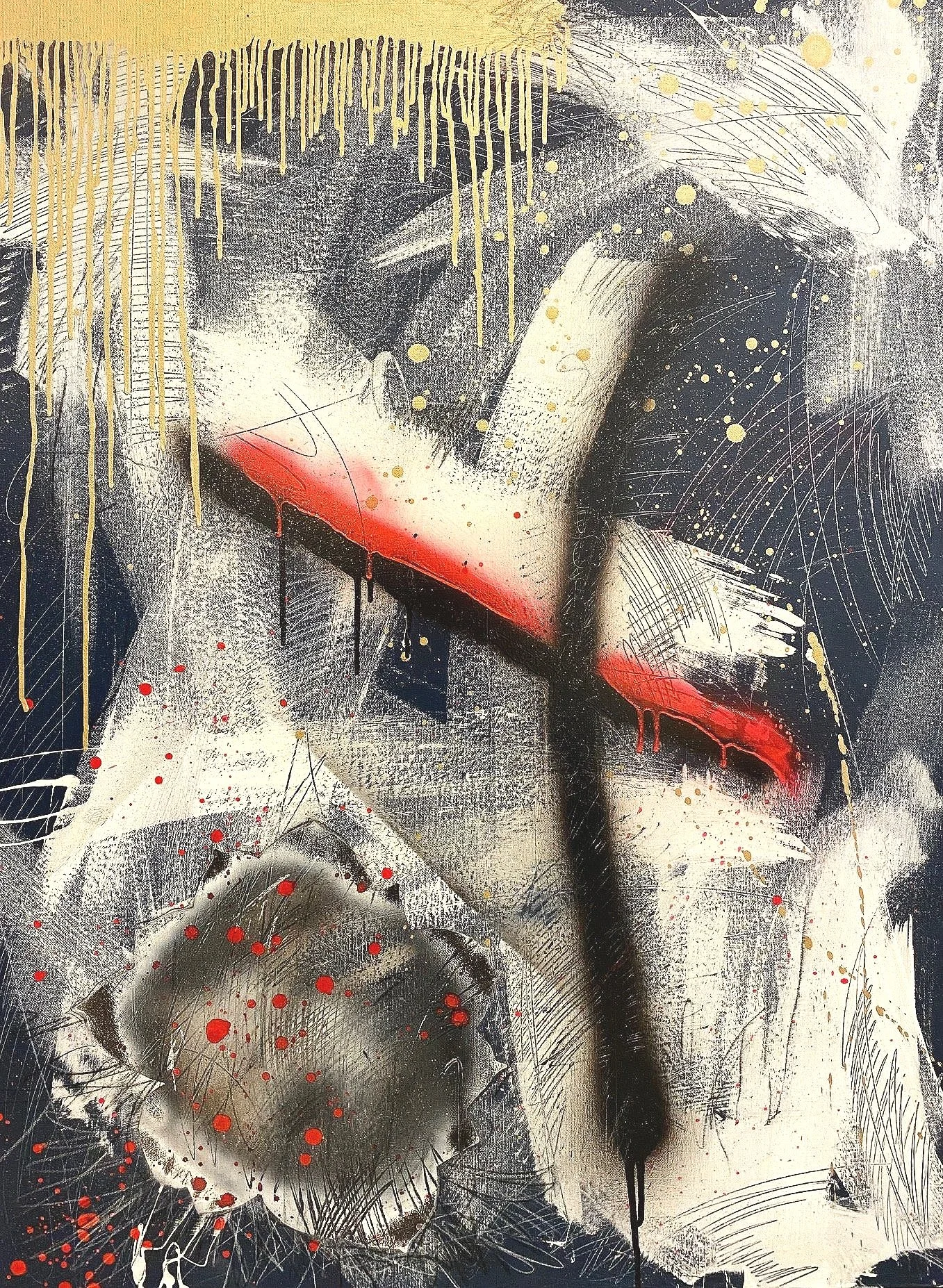 art, painting, mixed media, artist, floral, latinx, cuban art, gallery, home decor, abstract, gold, modern art