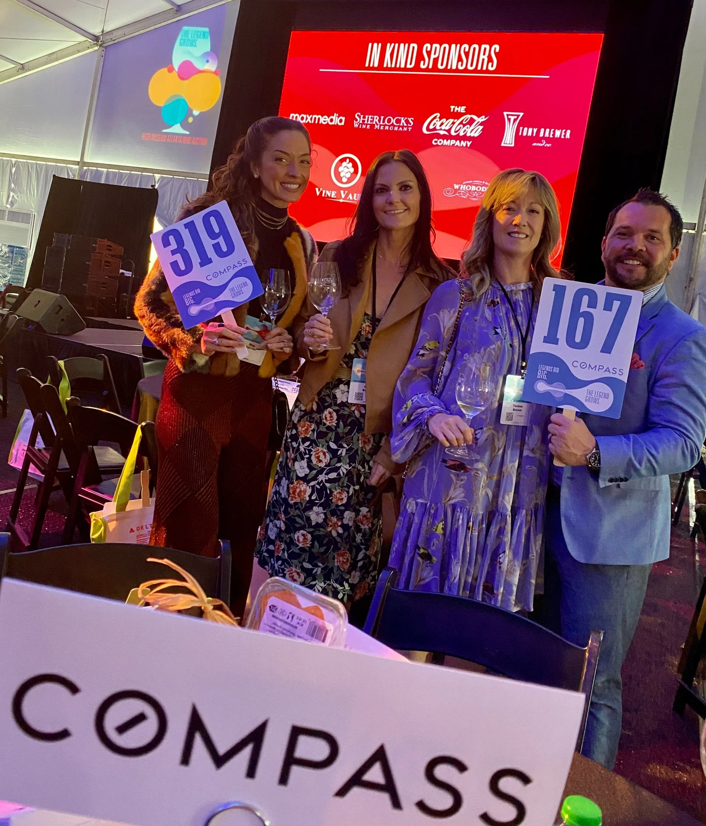 Compass of Greater Atlanta Supports 2022 High Museum Wine Auction