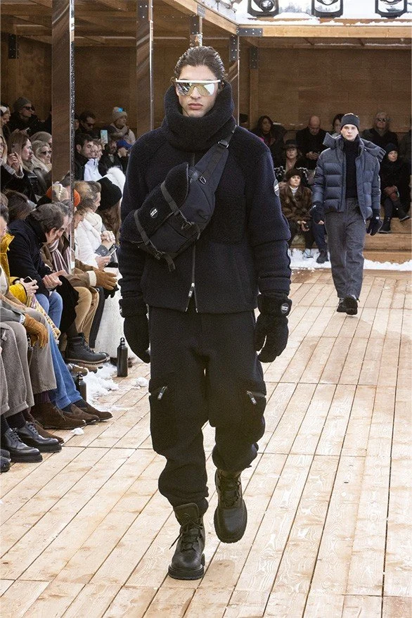 Giorgio Armani F/W 22 in St. Moritz