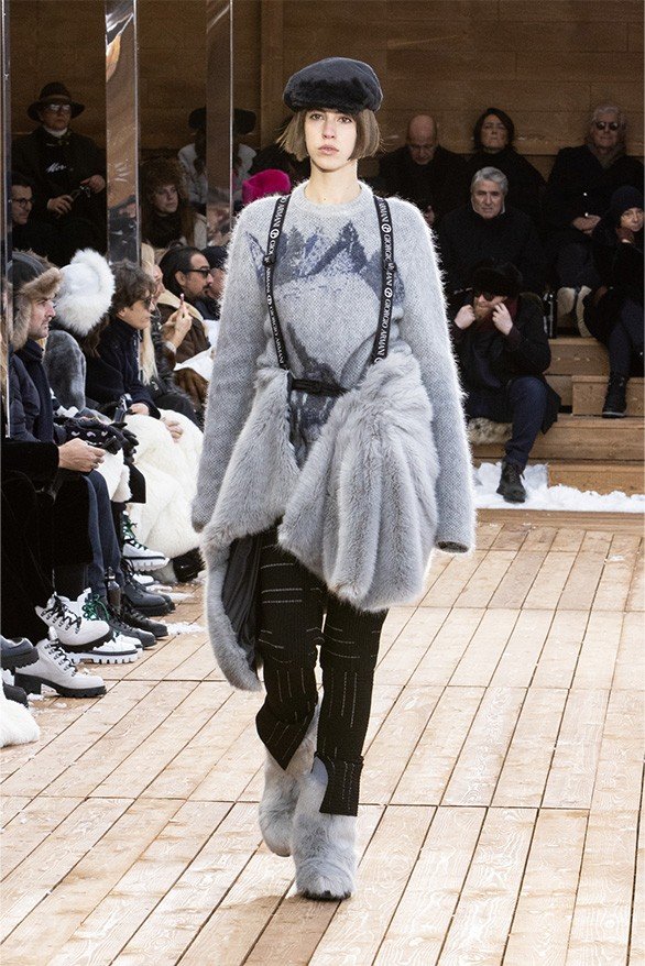 Giorgio Armani F/W 22 in St. Moritz