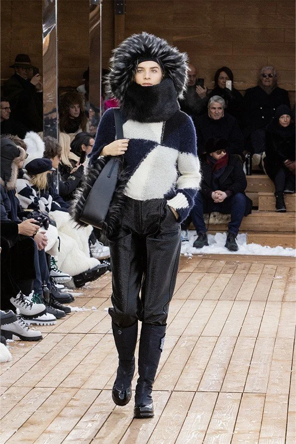 Giorgio Armani F/W 22 in St. Moritz