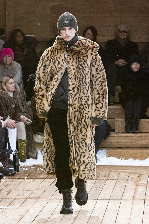Giorgio Armani F/W 22 in St. Moritz