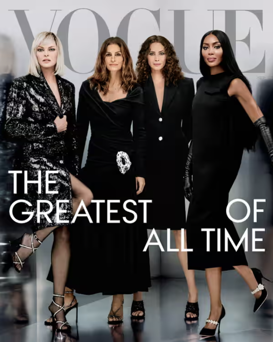 THE SUPERMODELS cover Vogue's September Issue 2023