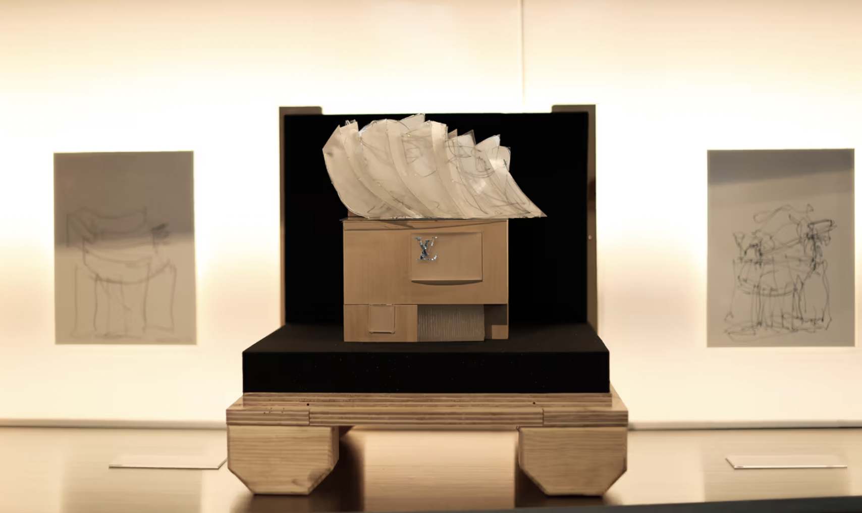 Frank Gehry x LV Collaboration Art Basel Miami Beach