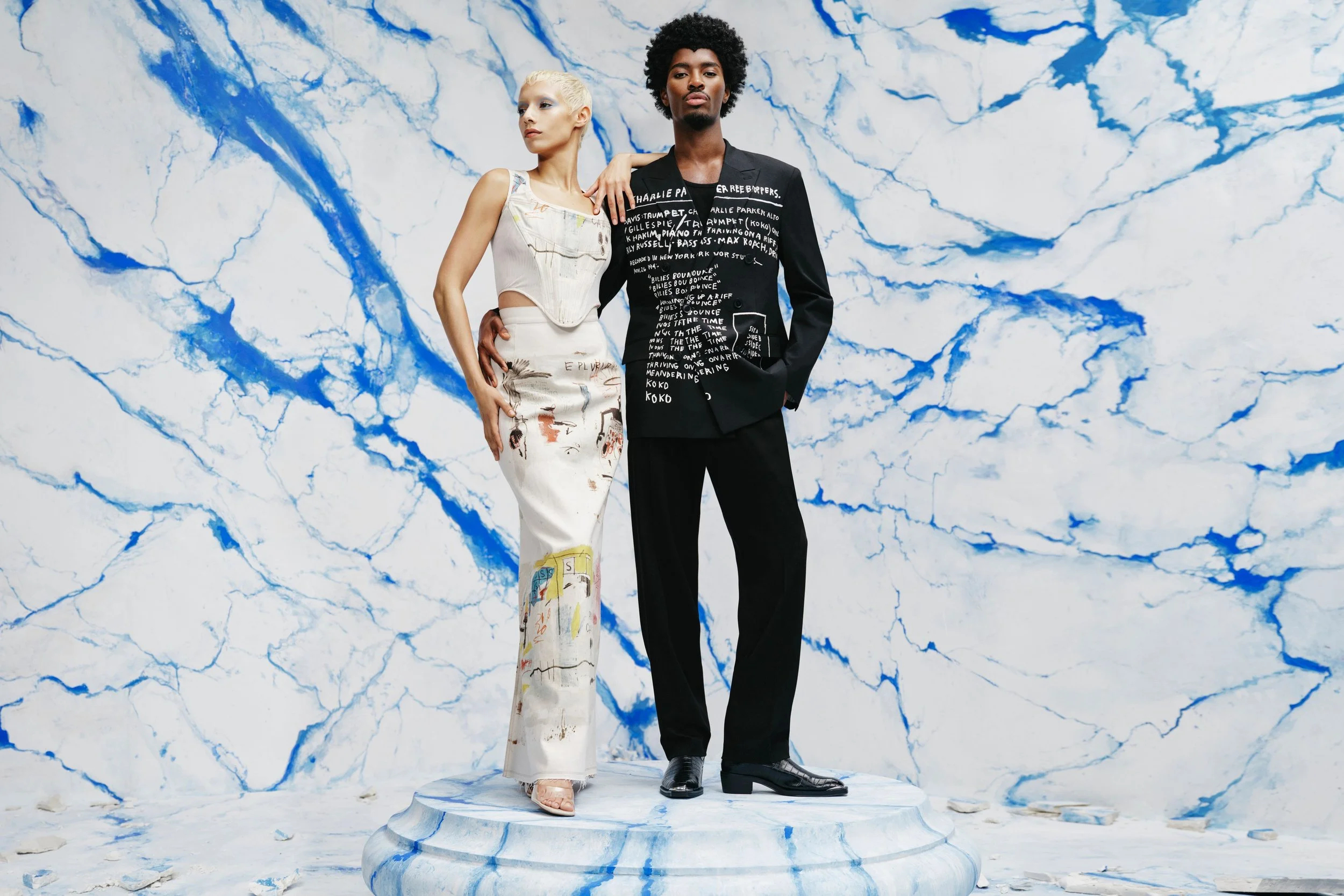 Where fashion, art and culture unite: H&M, Ev Bravado and Téla D'Amore collaborate for a collection featuring Jean-Michel Basquiat's works