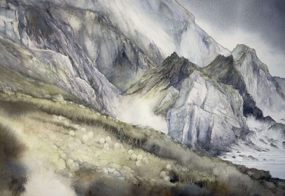 Cliffs, Sliabh Liag, Ireland