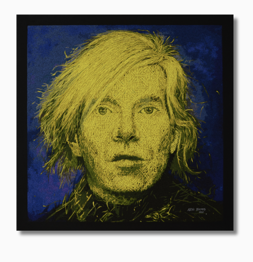 mirrorball art gallery tryon nc andy warhol alexi torres