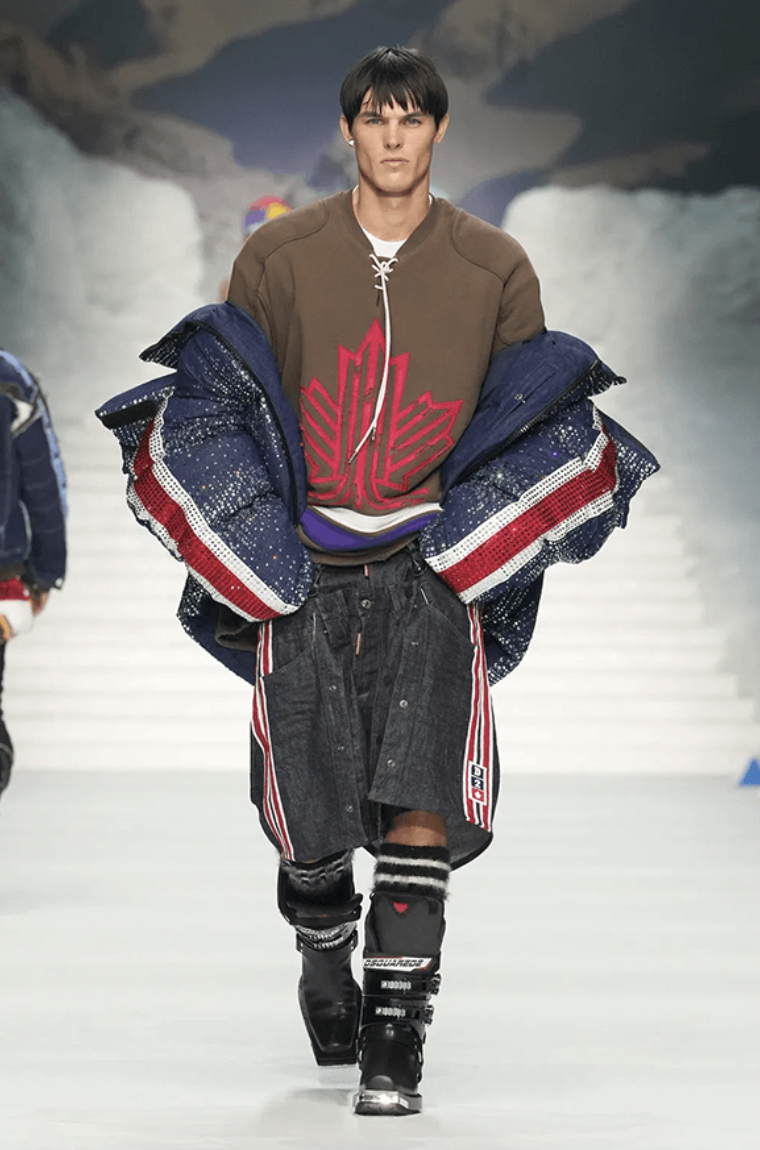 Dsquared2 Fall/Winter 2026 Show Stuns at Milan Fashion Week