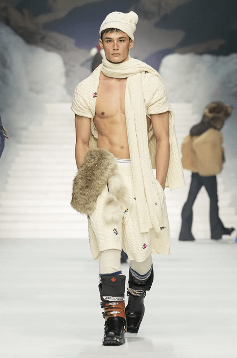 Dsquared2 Fall/Winter 2026 Show Stuns at Milan Fashion Week