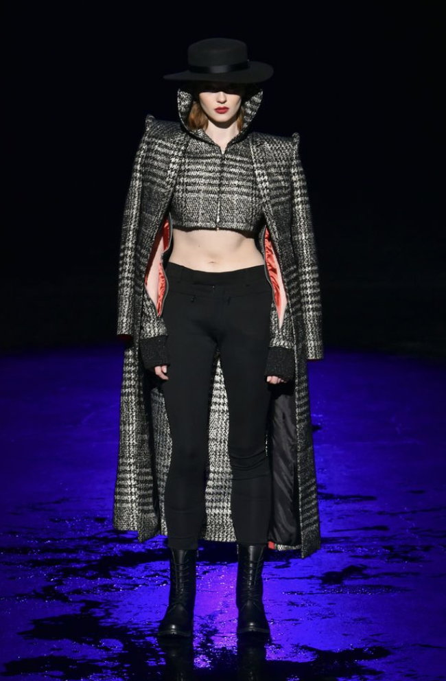 NYFW RYNSHU 40th Anniversary: Bold Monochrome Mastery