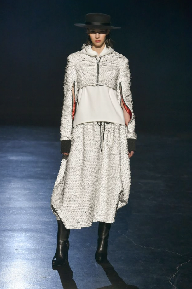 NYFW RYNSHU 40th Anniversary: Bold Monochrome Mastery