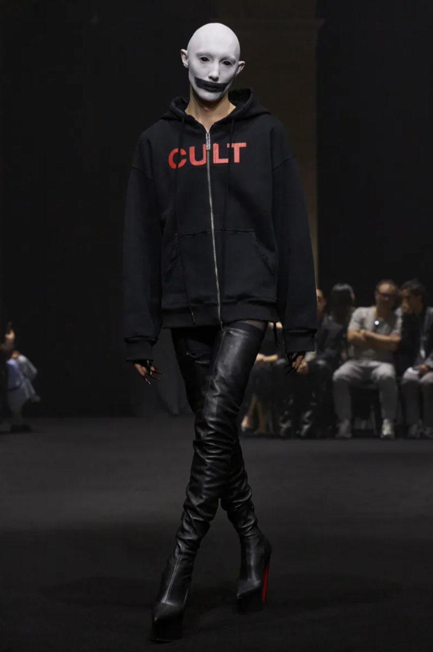 Matières Fécales Fall 2026: The Guilted Age at Paris Fashion Week