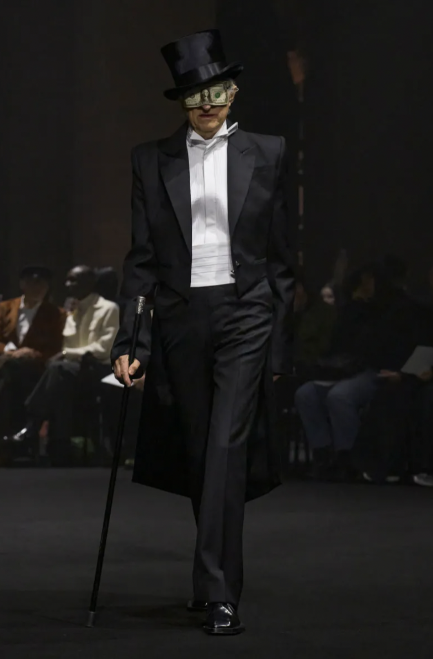 Matières Fécales Fall 2026: The Guilted Age at Paris Fashion Week