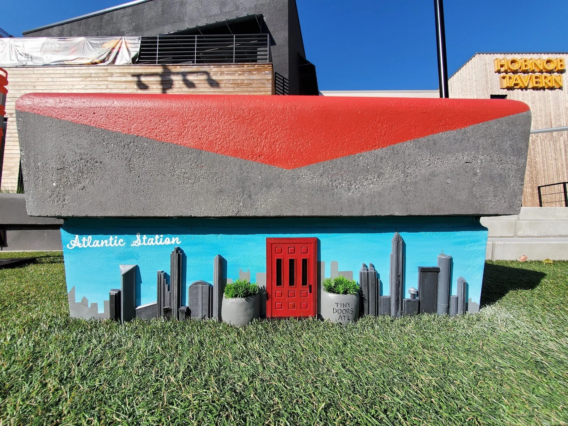 Discover Atlantic Station’s Three Walkable Tiny Doors