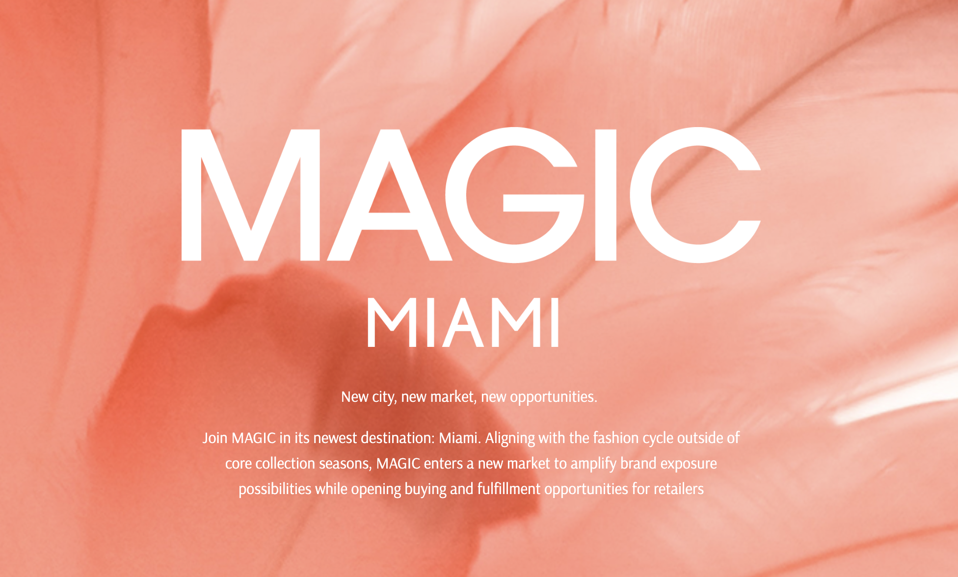 Informa Markets Fashion Debuts MAGIC MIAMI 