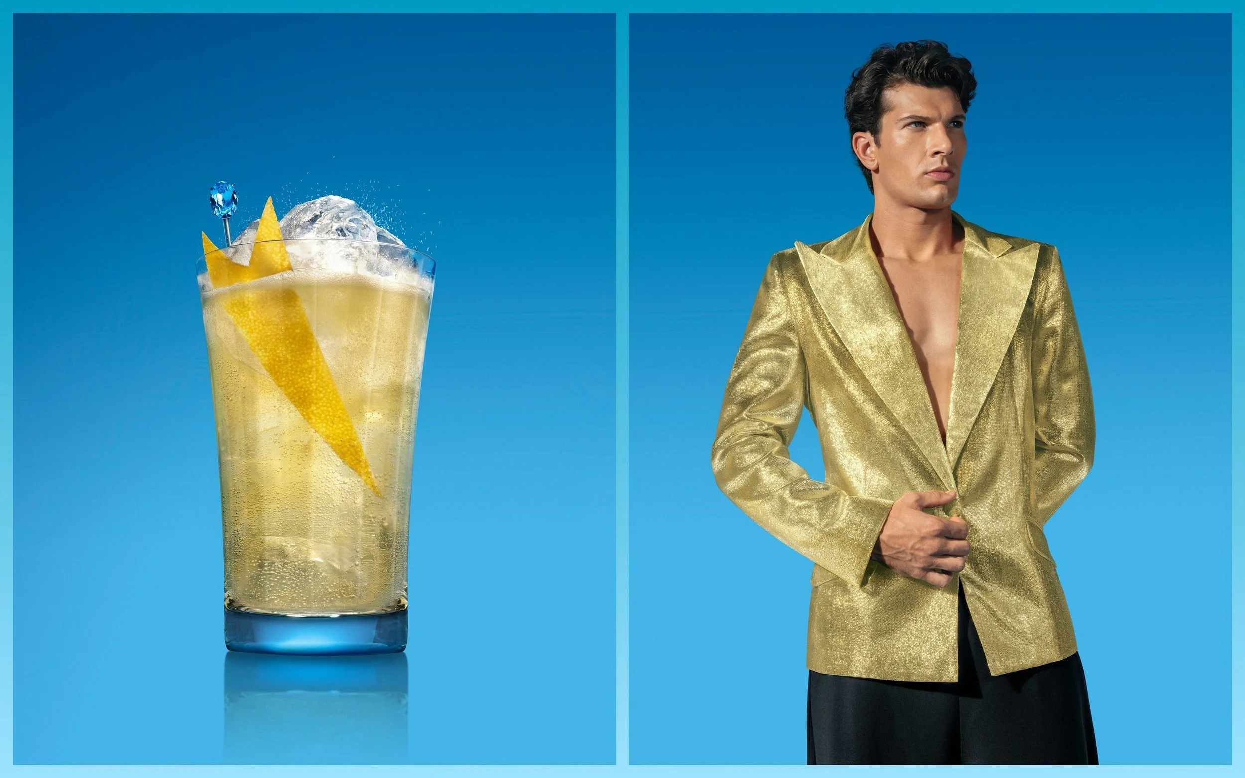 BOMBAY SAPPHIRE® X CHRISTIAN SIRIANO COCKTAIL FASHION — Fashion