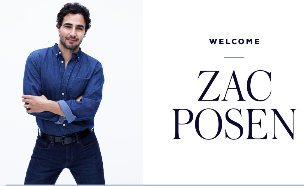 Zac Posen Named EVP, Creative Director of Gap Inc.