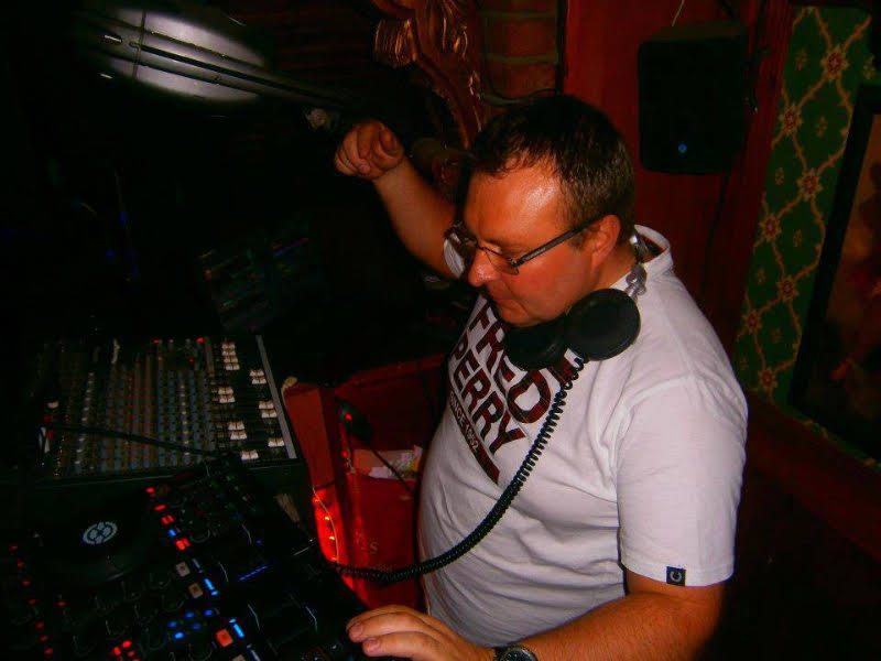 Event organiser Drew Hutchinson aka DJ Steady 
